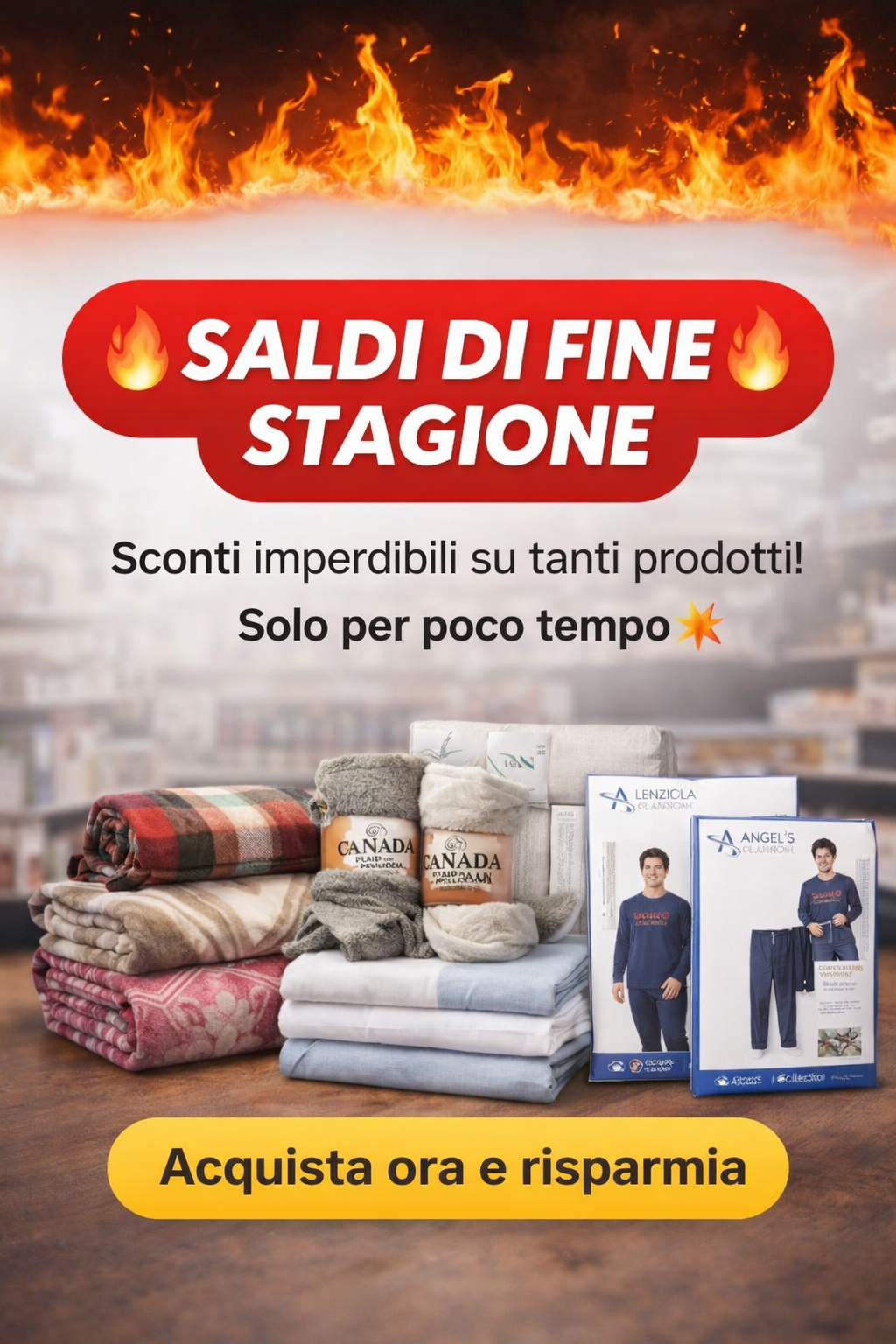 Saldi di fine stagione – Fino a Esaurimento