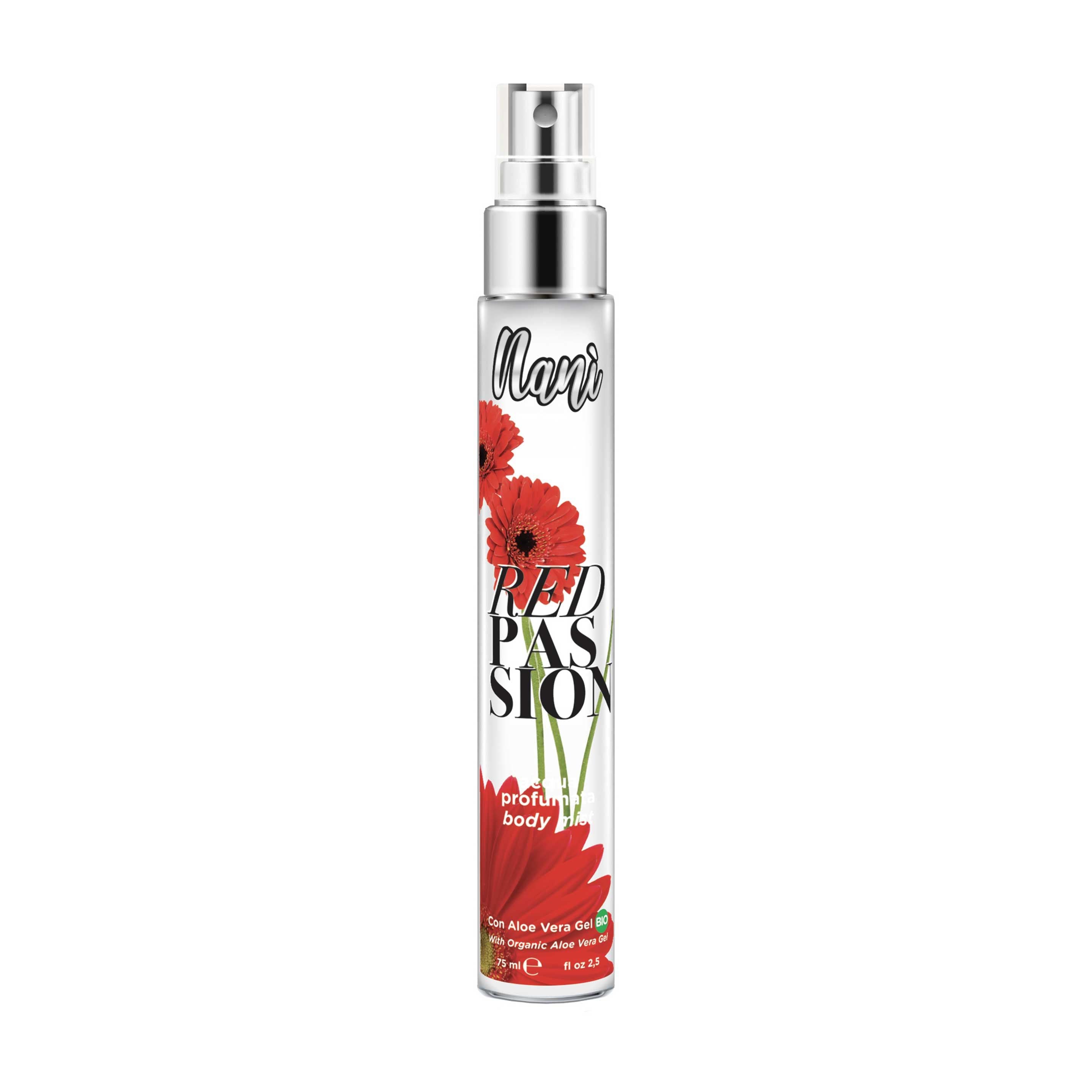 NANÌ RED PASSION - Acqua Corpo Profumata 75ml