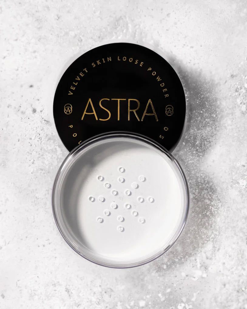 VELVET SKIN LOOSE POWDER RICE - Polvere di Riso Trasparente Base Trucco