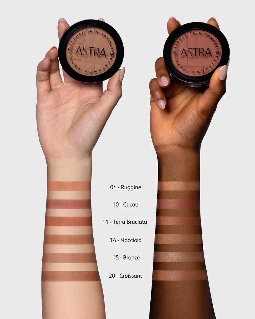 BRONZE SKIN POWDER - Terra Compatta Effetto Bronzer