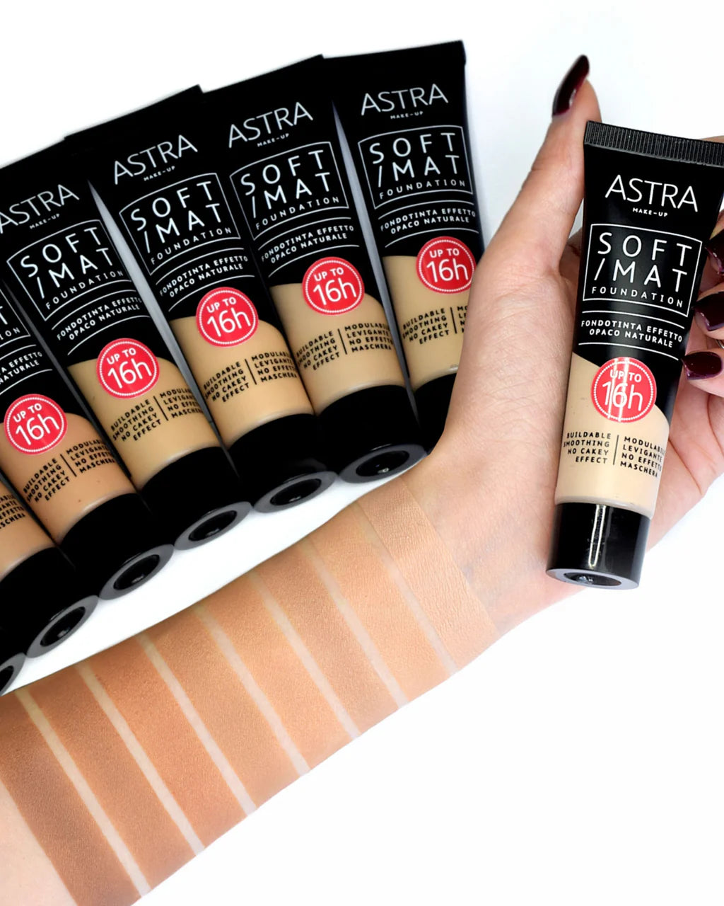 SOFT MAT FOUNDATION - Fondotinta Effetto Opaco Naturale