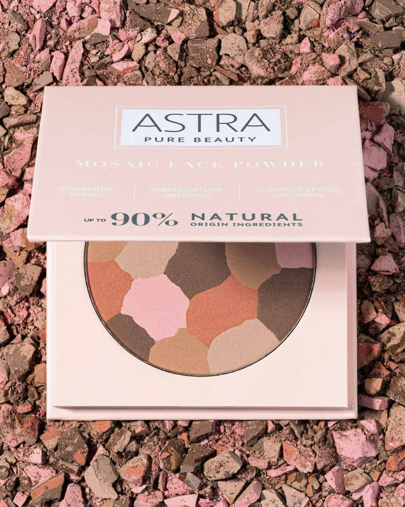 PURE BEAUTY MOSAIC FACE POWDER - Bronzer Polvere Viso Effetto Abbronzatura Naturale