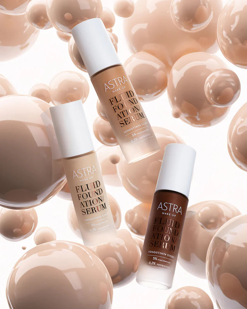 FLUID FOUNDATION SERUM - Fondotinta Siero Idratante, 2 in 1