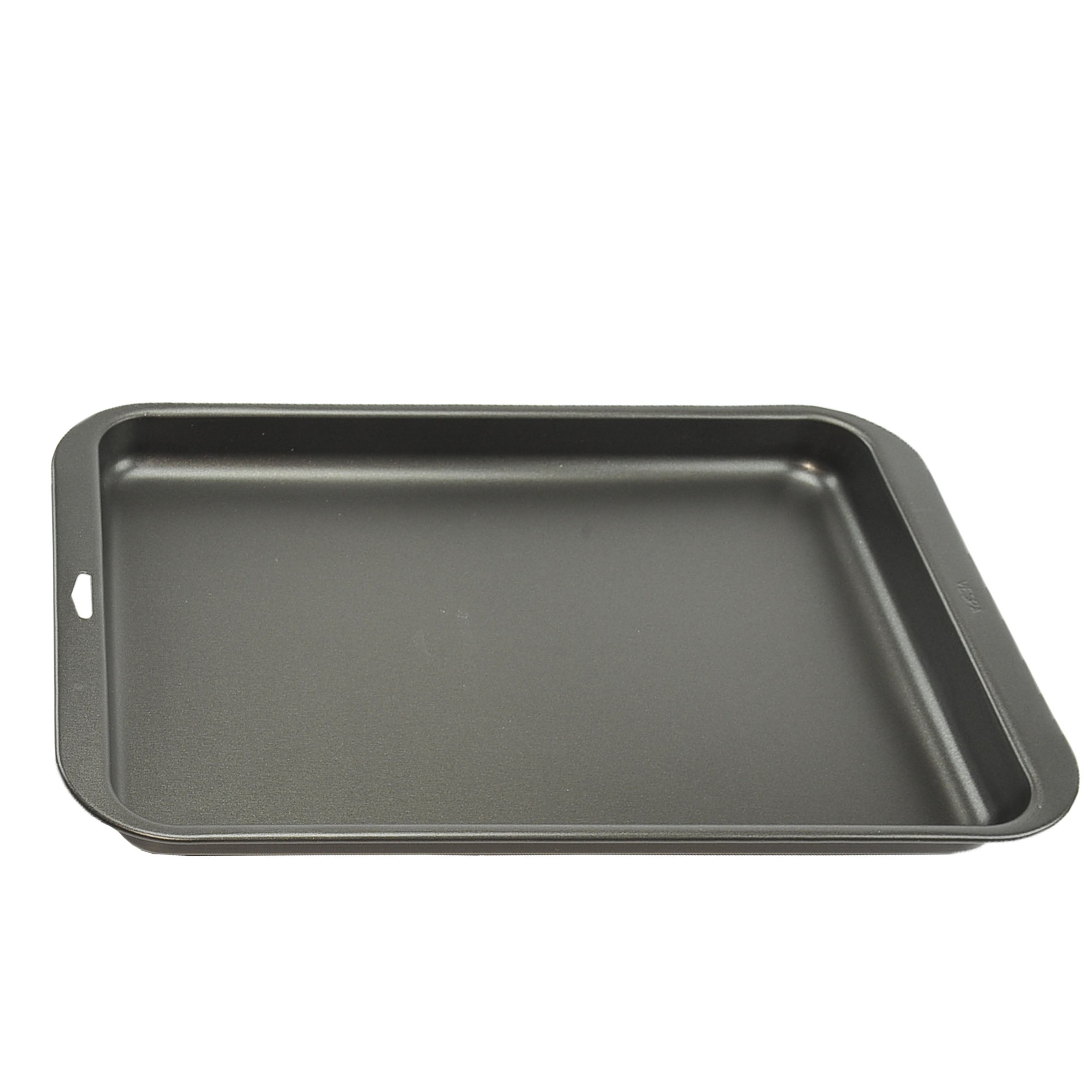 TEGLIA RETTANGOLARE BASSA VESPA 43x30xH3. Antiaderente e 100% alluminio