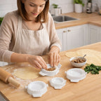 GUSTO CASA – Stampi per pasta ripiena in polipropilene 4pz