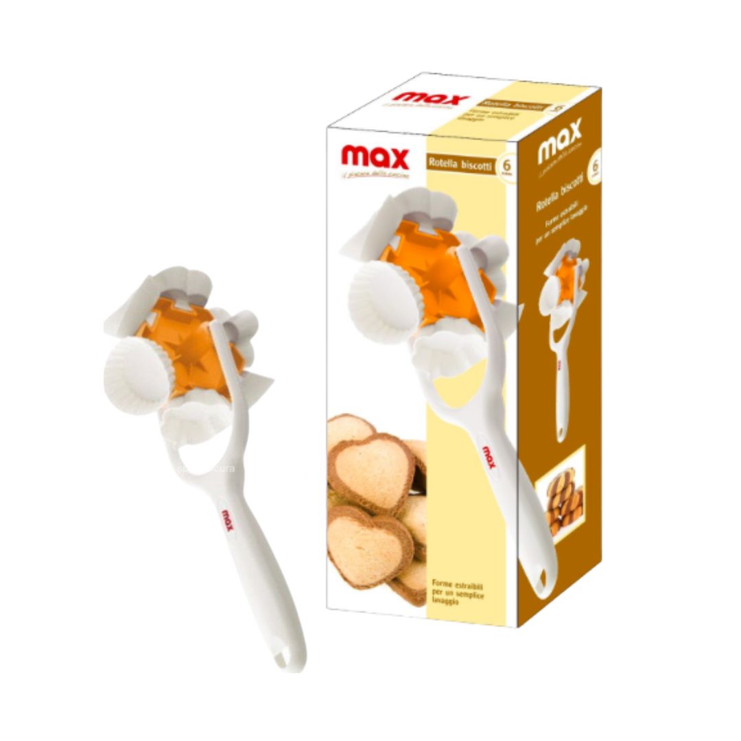 MAX – Rotella biscotti con 6 forme intercambiabili