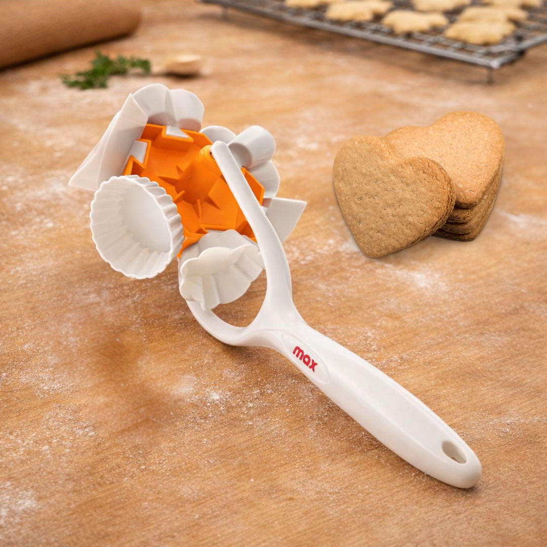 MAX – Rotella biscotti con 6 forme intercambiabili