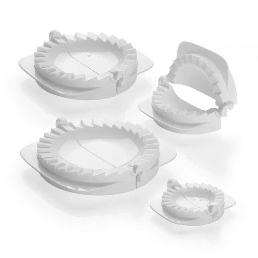 TESCOMA – Set 4 Stampi per Panzerotti e Ravioli  Ø 6/8/10/12cm