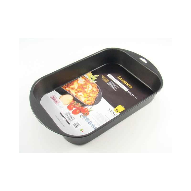 TEGLIA LASAGNERA VESPA 42x26,8x6,5H. Antiaderente e 100% Alluminio.
