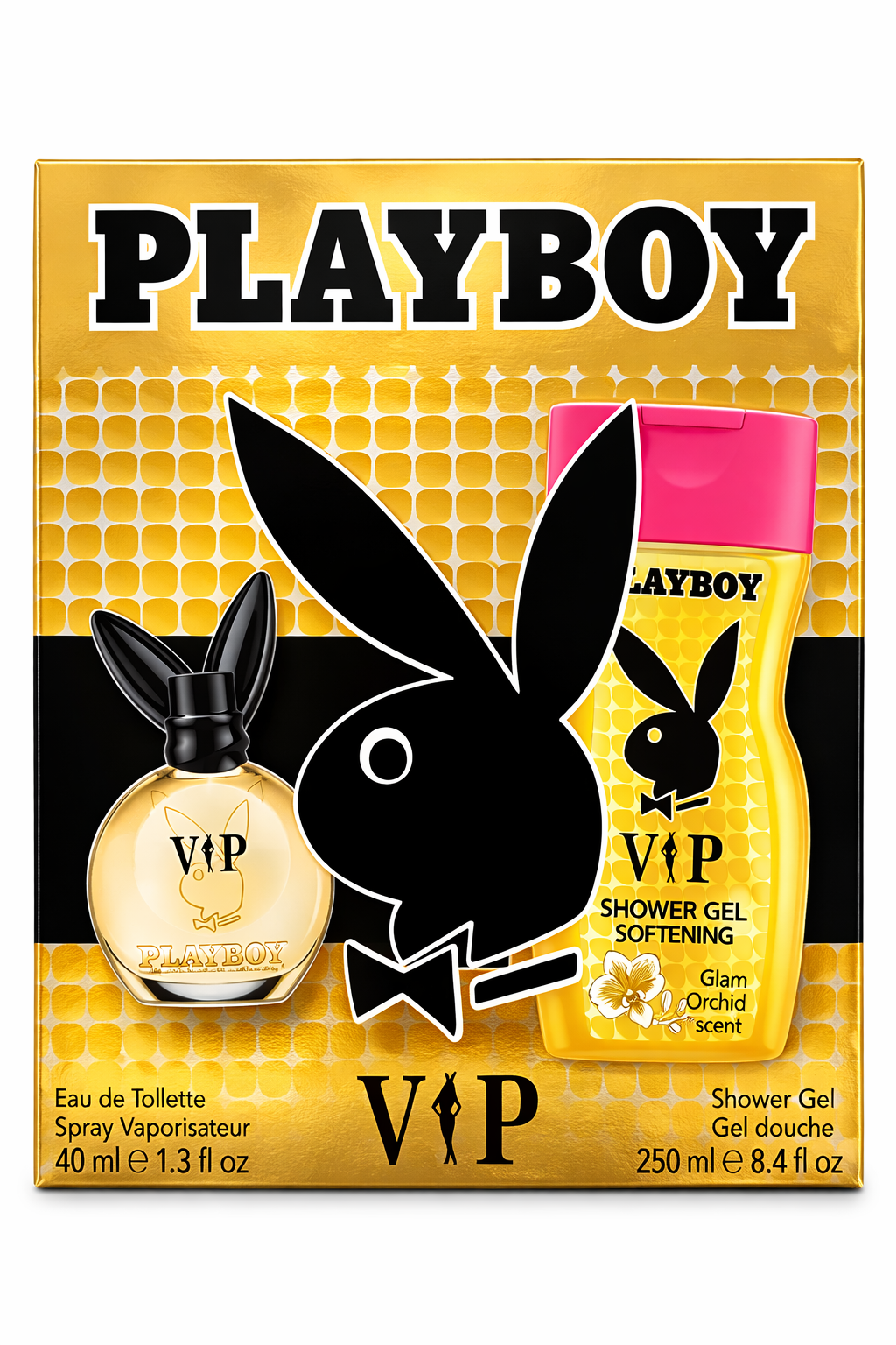Playboy VIP – Confezione Regalo Eau de Toilette + Shower Gel