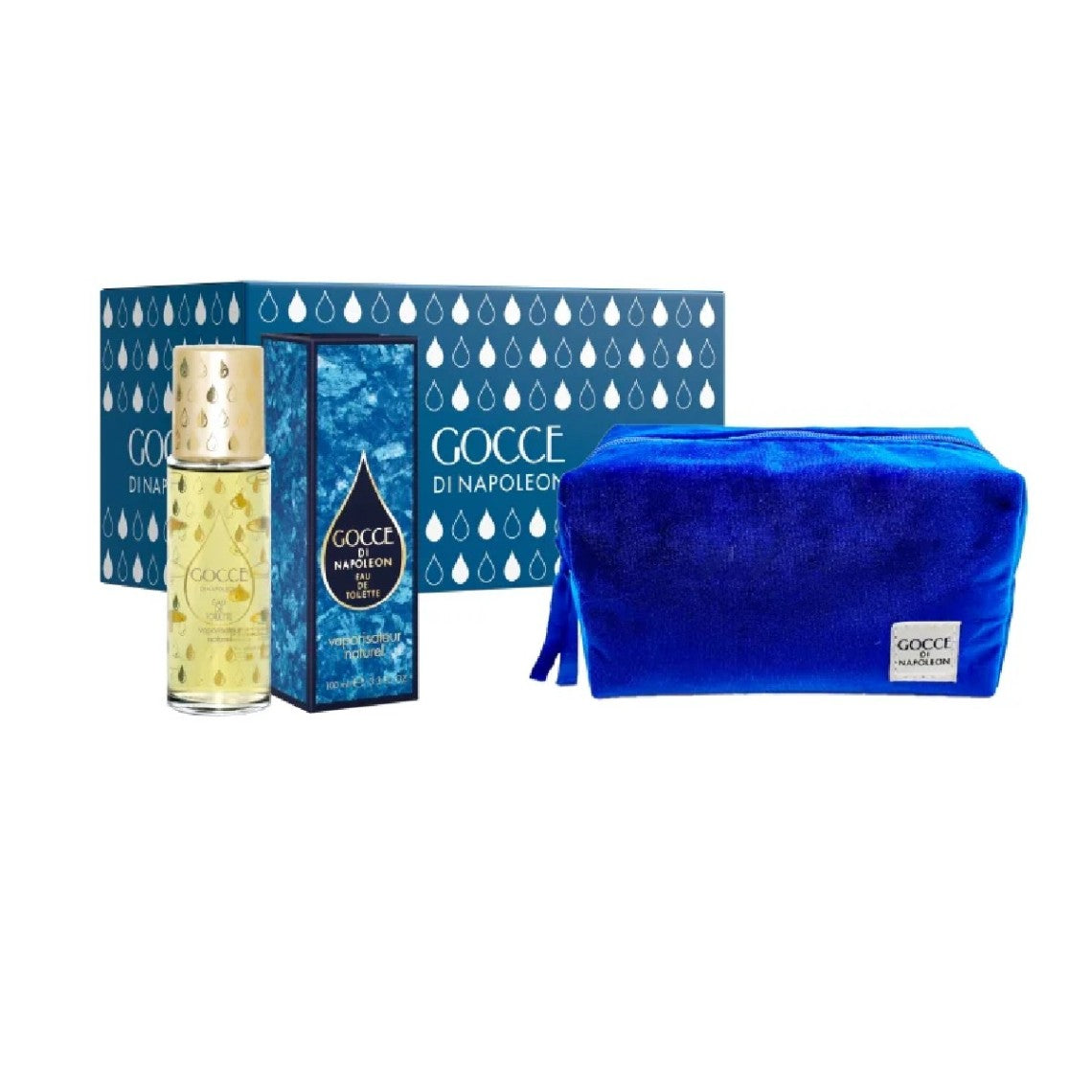 Gocce di Napoleon Eau de Toilette 100 ml con Pochette – Cofanetto Profumo Donna