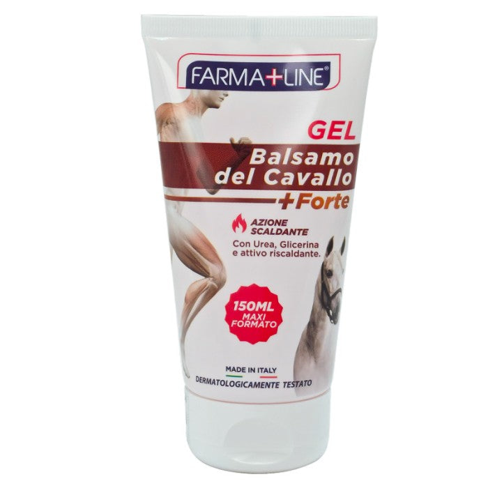Gel Balsamo del Cavallo Riscaldante 150 ml – Sollievo Muscolare e Articolare con Urea e Glicerina | Farmaline