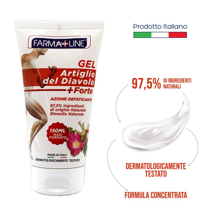Gel Artiglio del Diavolo 150 ml – Gel Lenitivo per Muscoli e Articolazioni | Farmaline