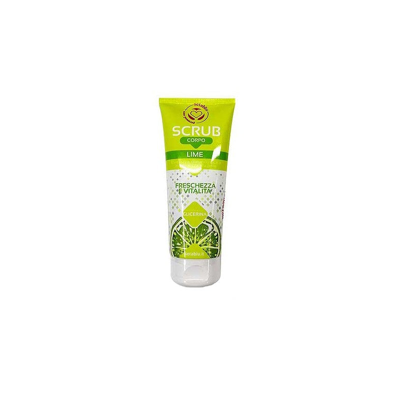 Setablu Crema Scrub Corpo al Lime 150 ml – Esfoliante Rinfrescante e Rivitalizzante