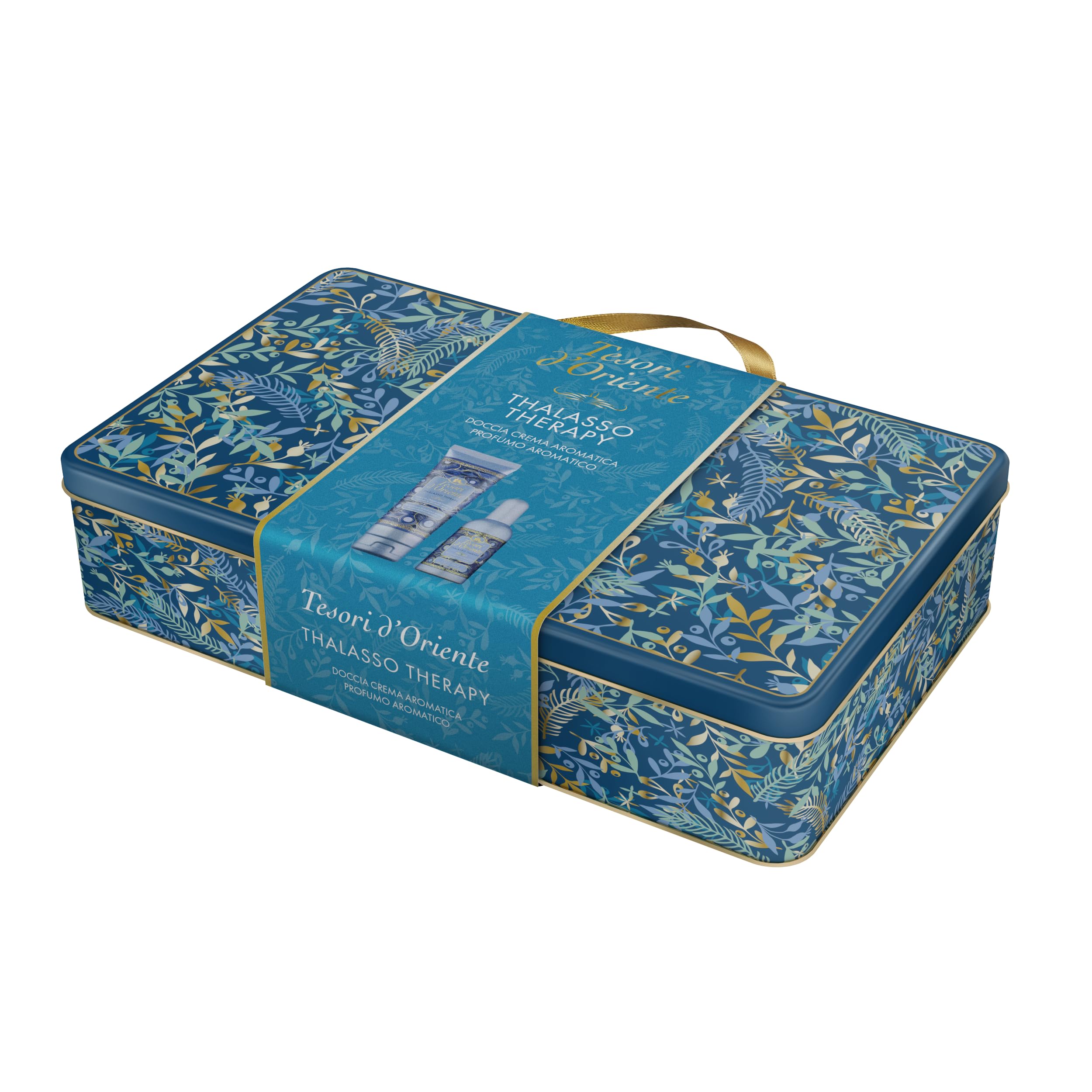 Cofanetto Benessere Thalasso Therapy – Set Doccia Aromatica & Profumo – Idea Regalo Elegante