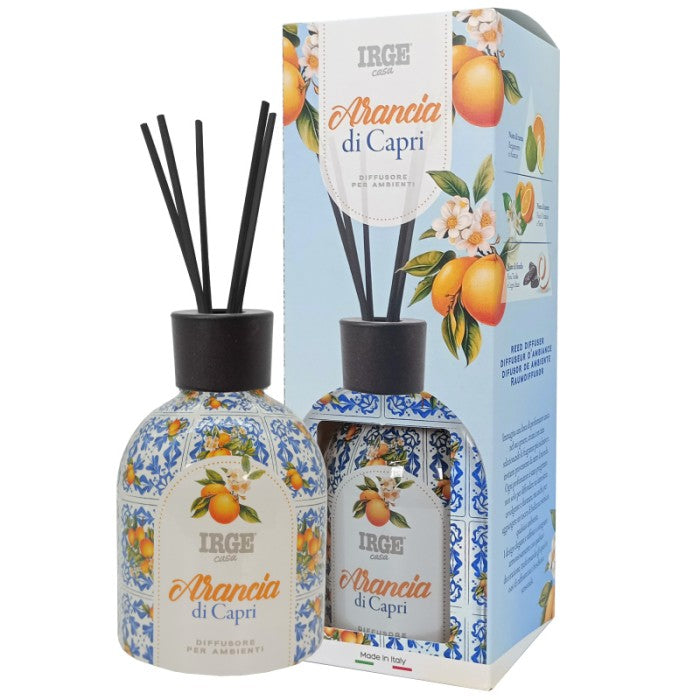 Diffusore per Ambienti “Arancia di Capri” IRGE Casa – Fragranza Agrumata 500 ml Made in Italy