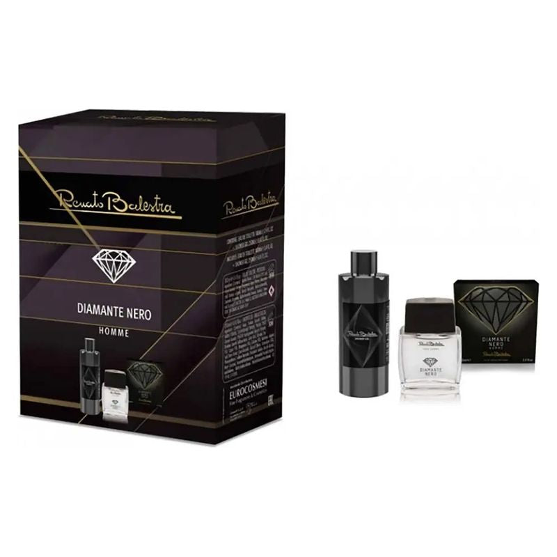 Diamante Nero Home Set Uomo – Eau de Parfum + Balsamo Barba + Dopobarba Renato Balestra