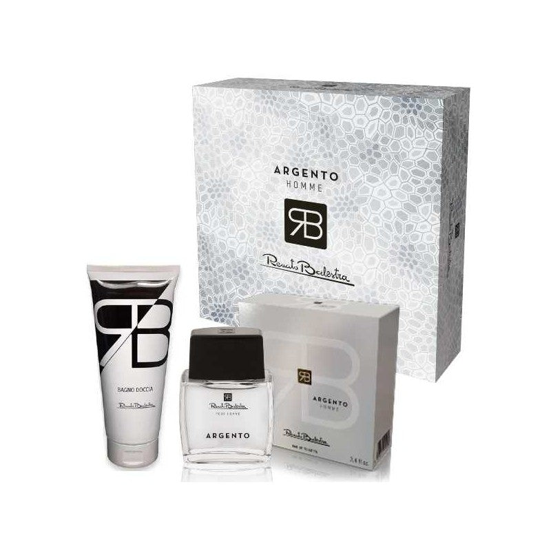 Renato Balestra Argento Homme – Set Regalo Uomo (Eau de Toilette + Bagno Doccia)