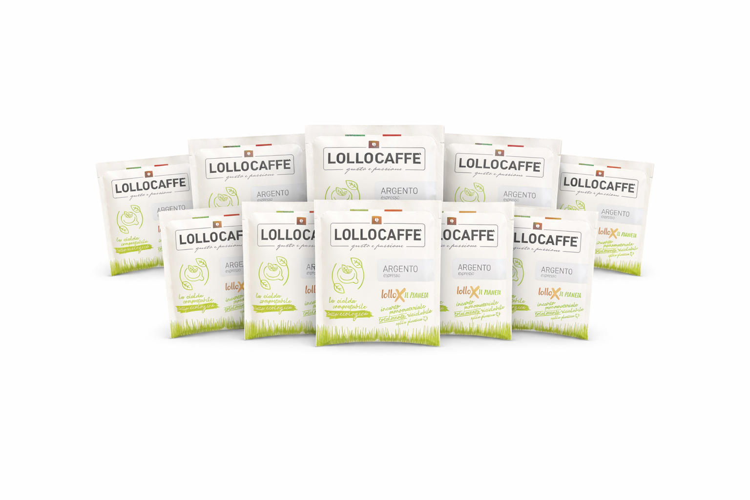Cialde Lollo Caffè Argento – Cialde compatibili
 (10/20/50 Pezzi)