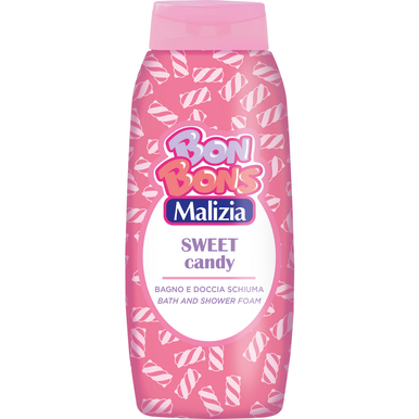 Bagnoschiuma Malizia Bon Bons – Linea Profumata Golosa (Sweet Candy, Creamy Banana, Milky Cupcake)