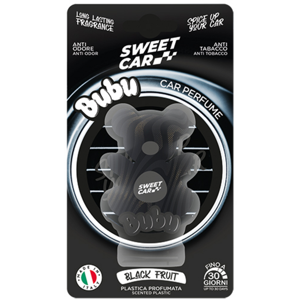 Profumatore Auto Sweet Car a Forma di Orsetto – Fragranze Assortite, Design Pop e Durata Fino a 30 Giorni