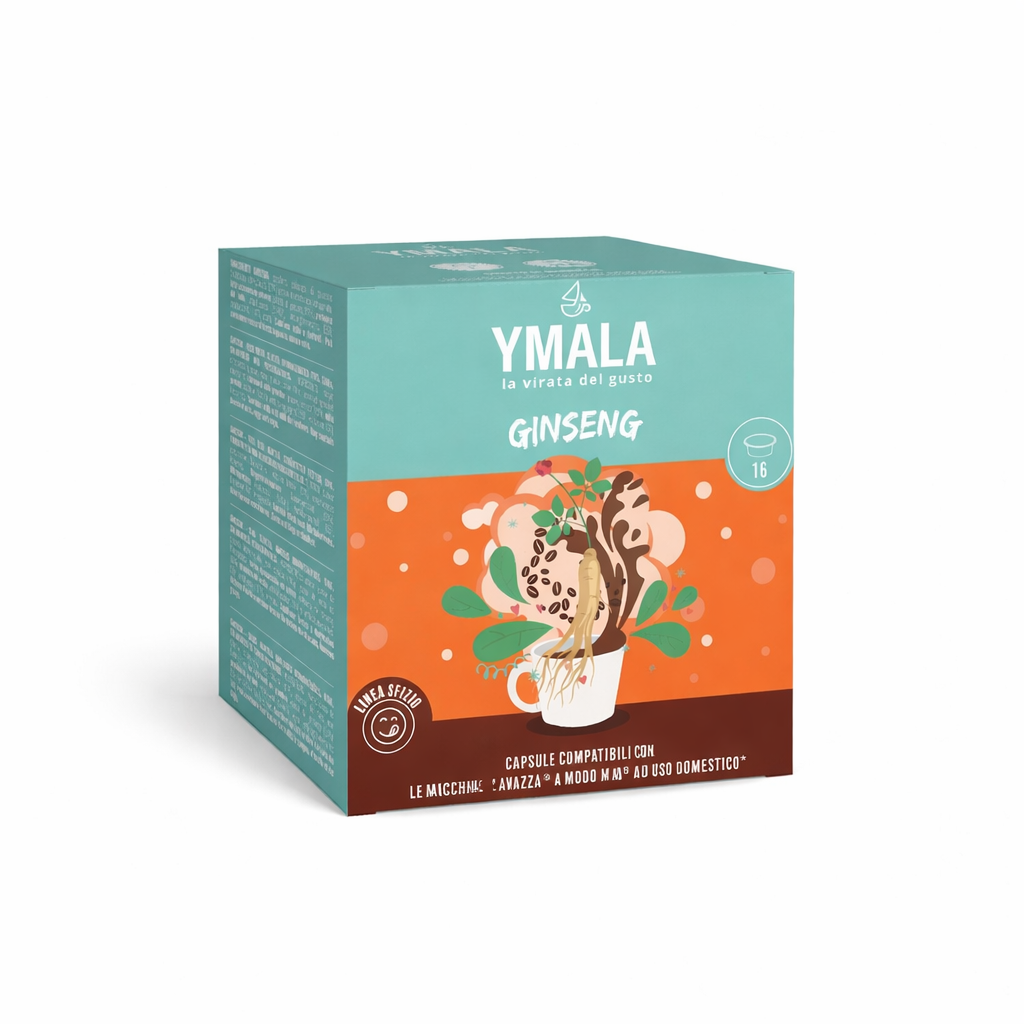 Capsule Compatibili Lavazza A Modo Mio – Ginseng YMALA (16 Capsule)