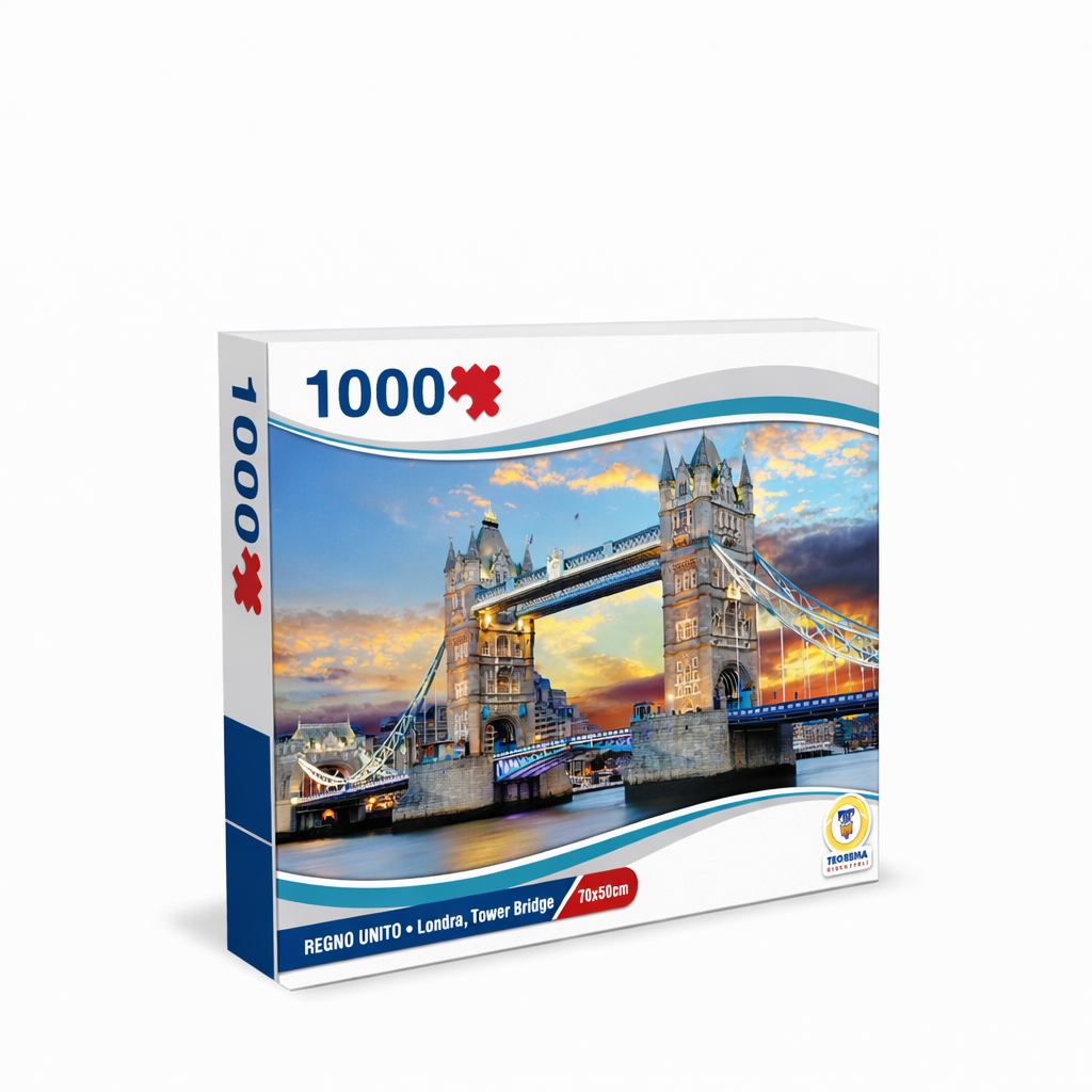 Puzzle 1000 Pezzi – Tower Bridge Londra | Panorama 70x50 cm