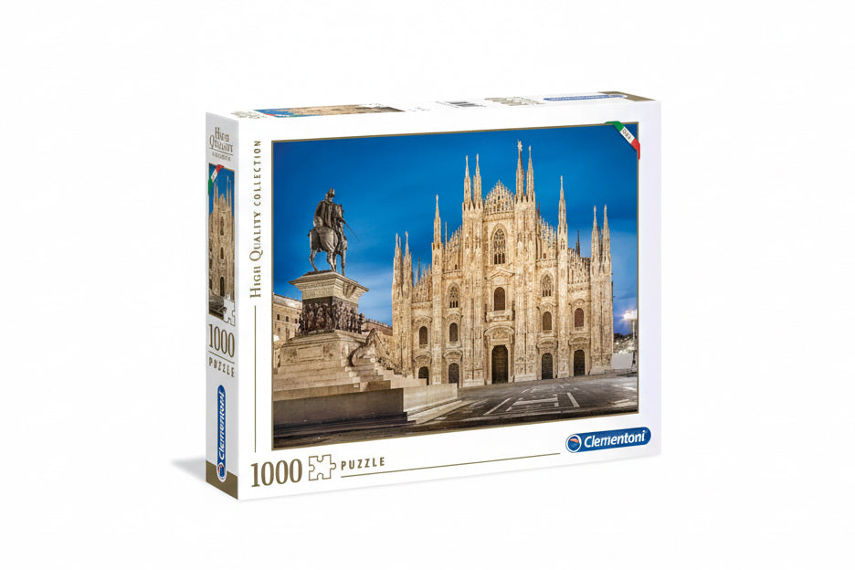 Puzzle 1000 Pezzi Duomo di Milano – Clementoni High Quality Collection
