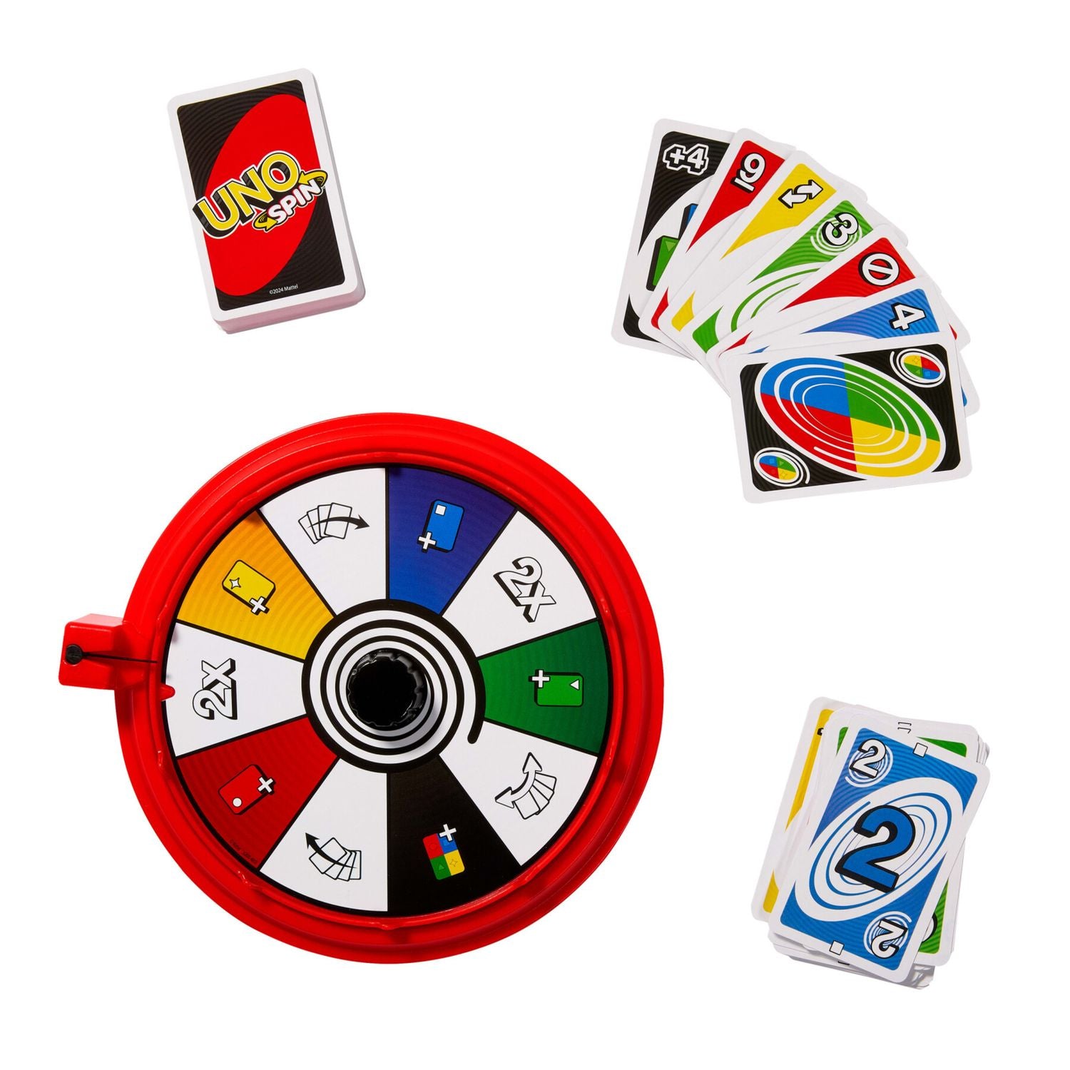 UNO Spin – Gioco di Carte con Ruota Interattiva by Mattel