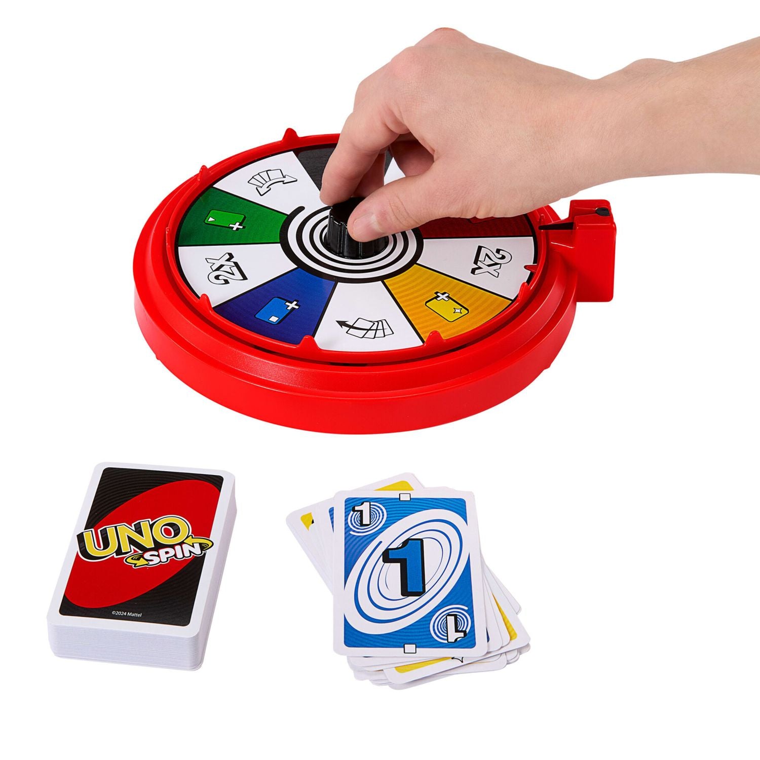 UNO Spin – Gioco di Carte con Ruota Interattiva by Mattel