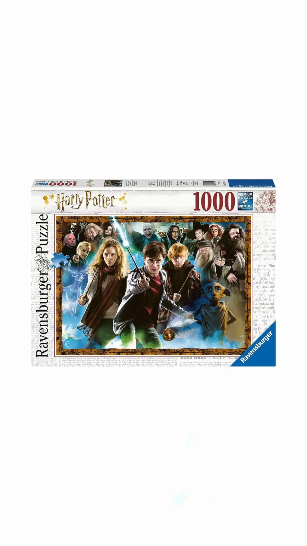 Puzzle Harry Potter Ravensburger 1000 Pezzi – Collage Personaggi Iconici | Alta Qualità Softclick