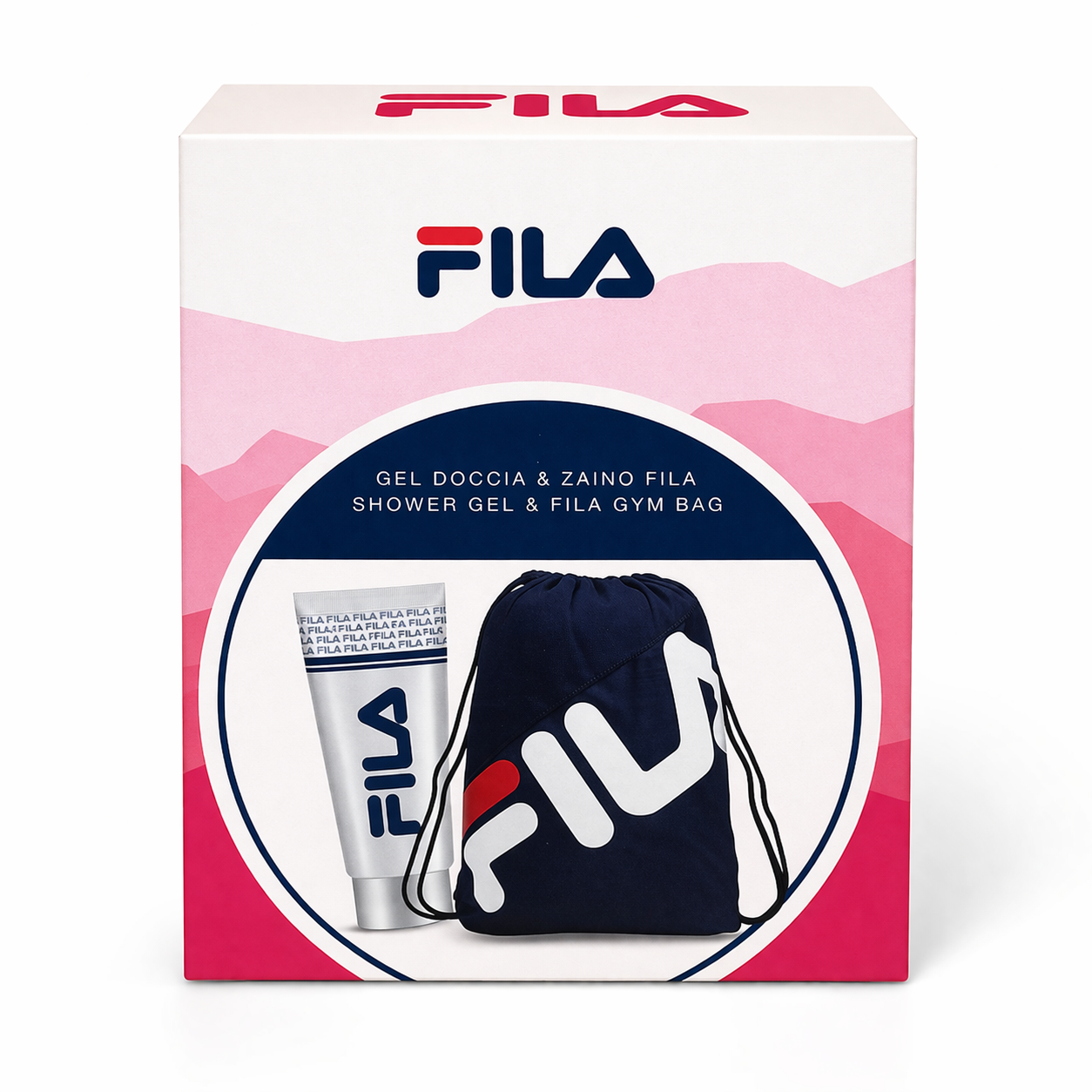 Set Regalo FILA – Shower Gel + Zaino Gym Bag