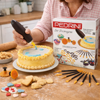 PEDRINI – Set Decorazione Dolci e Biscotti con Penna Decoratrice