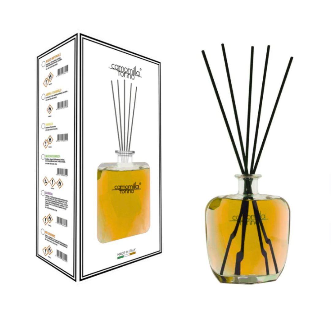 CAMOMILLA TORINO - Profumatore Ambiente a Bastoncini Vaniglia 700ML