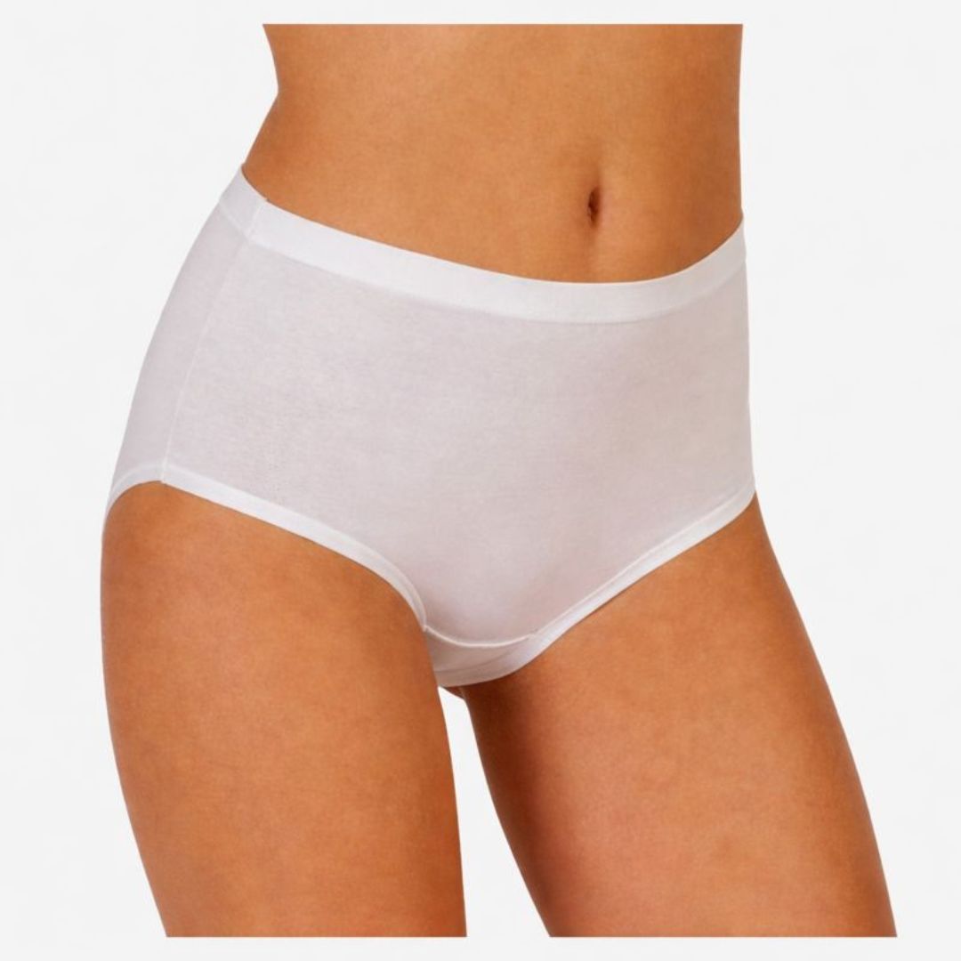 CULOTTA DONNA in Cotone Modal Elasticizzato Rasato - Bianco o Nero (Taglie 4–10)