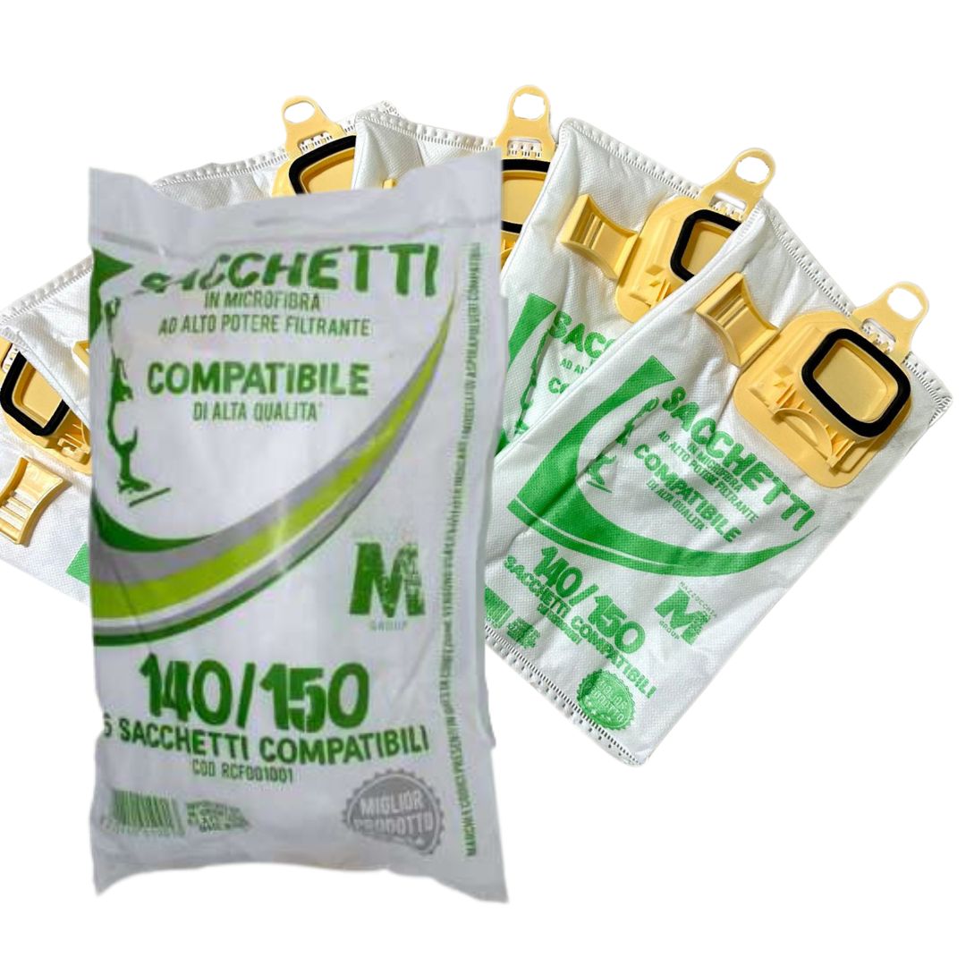 SACCHETTI COMPATIBILI IN MICROFIBRA 6pz - Folletto VK140/150