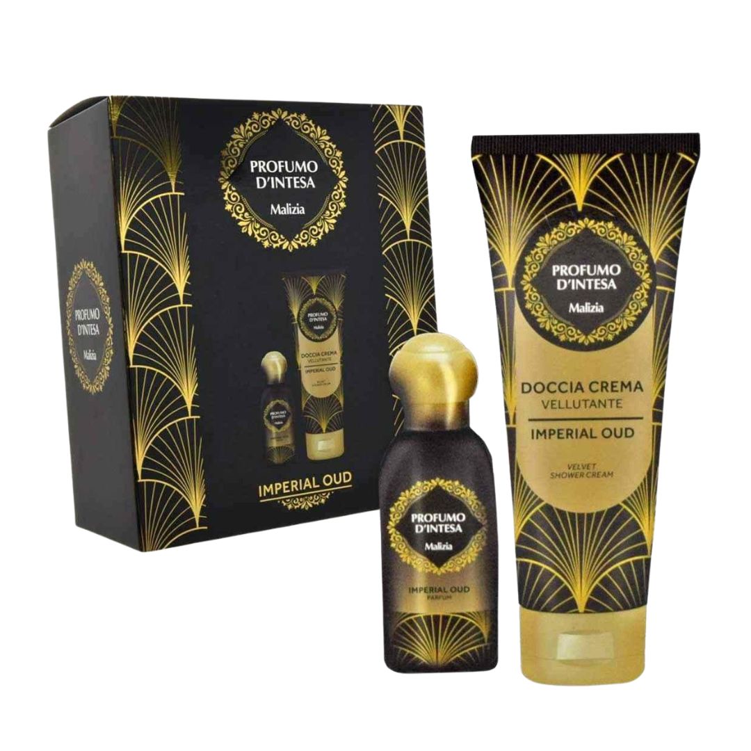 MALIZIA | Set Imperial Oud - Doccia Crema 250ml + Profumo 50ml