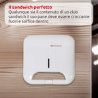 MELCHIONIFAMILY Tostina New – Tostiera Elettrica 750W