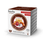 DOLCEVITA CARAMELITO - Bevanda solubile al gusto di caffè, latte e caramello 12cap. DolceGusto