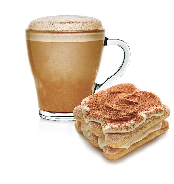 DOLCEVITA TIRAMISÙ - Bevanda istantanea di caffè aromatizzato al tiramisù 12cap. DolceGusto